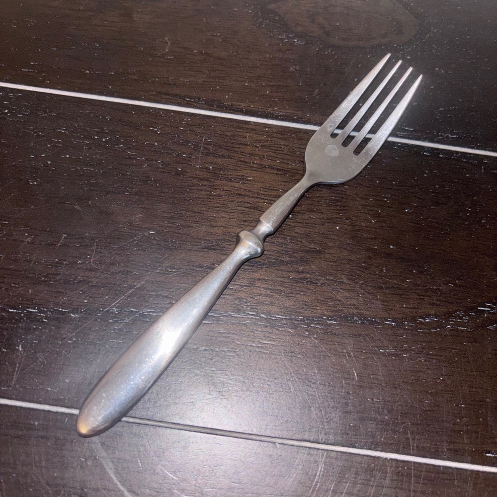 1 Dinner Fork |‎ Linette | JC Penney | Stainless Chris Madden China Satin